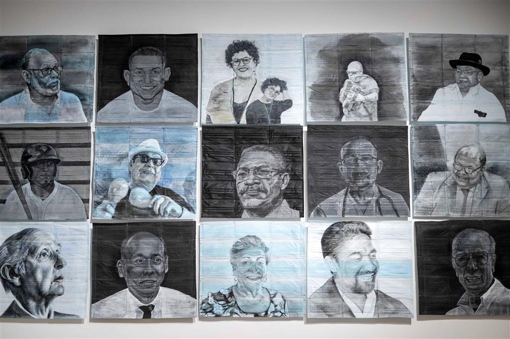 «Retrato de Pandémicos» de Julio Valdez, gran ganador de la XXX Bienal Nacional de Artes Visuales