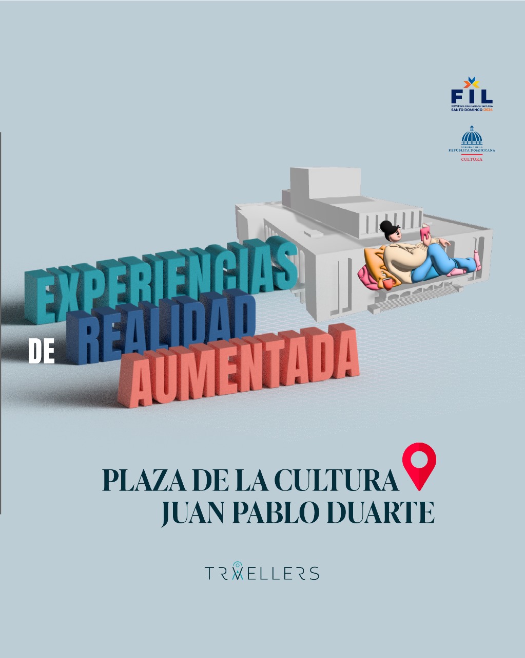 Trvellers presenta la primera experiencia de realidad aumentada a gran escala en el país durante la Feria Internacional del Libro 2024