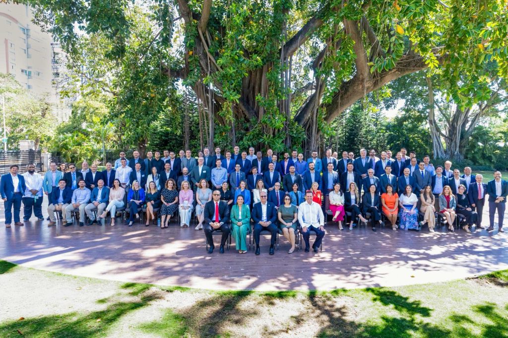 Participantes en la conferencia “Combustible y sostenibilidad”, que organizo ALTA en Santo Domingo, República Dominicana.