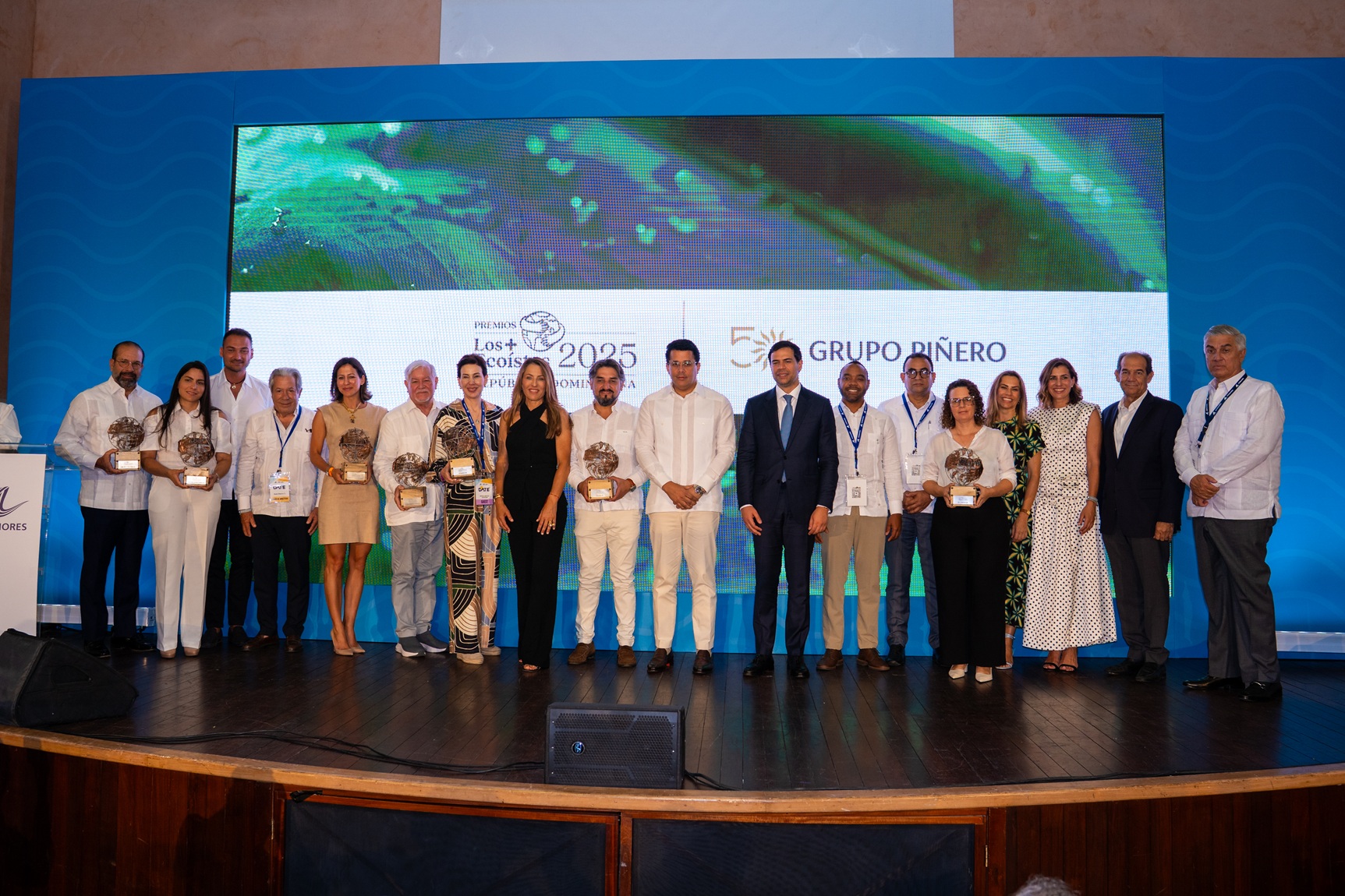 Grupo Piñero celebra premios Los + Ecoístas en RD