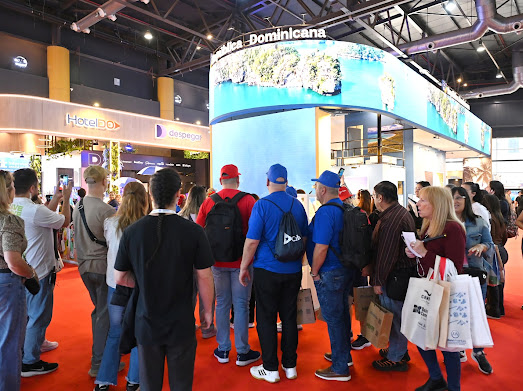 Stand de la República Dominicana en FIT 2025.