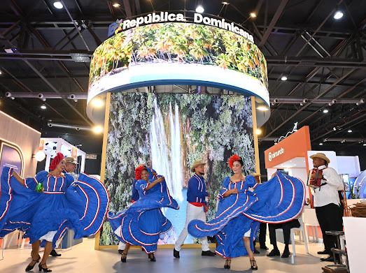 Stand de la República Dominicana en FIT 2025.