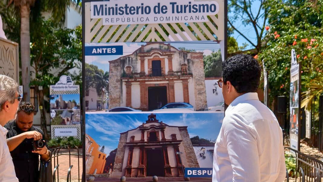 Turismo restaura 15 fachadas patrimoniales en Ciudad Colonial