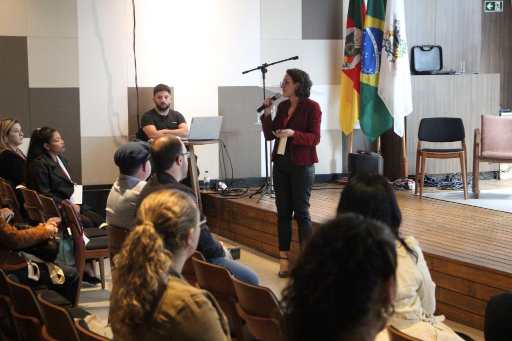 Juliana Bevilaqua, embajadora de turismo de Caxias do Sul.