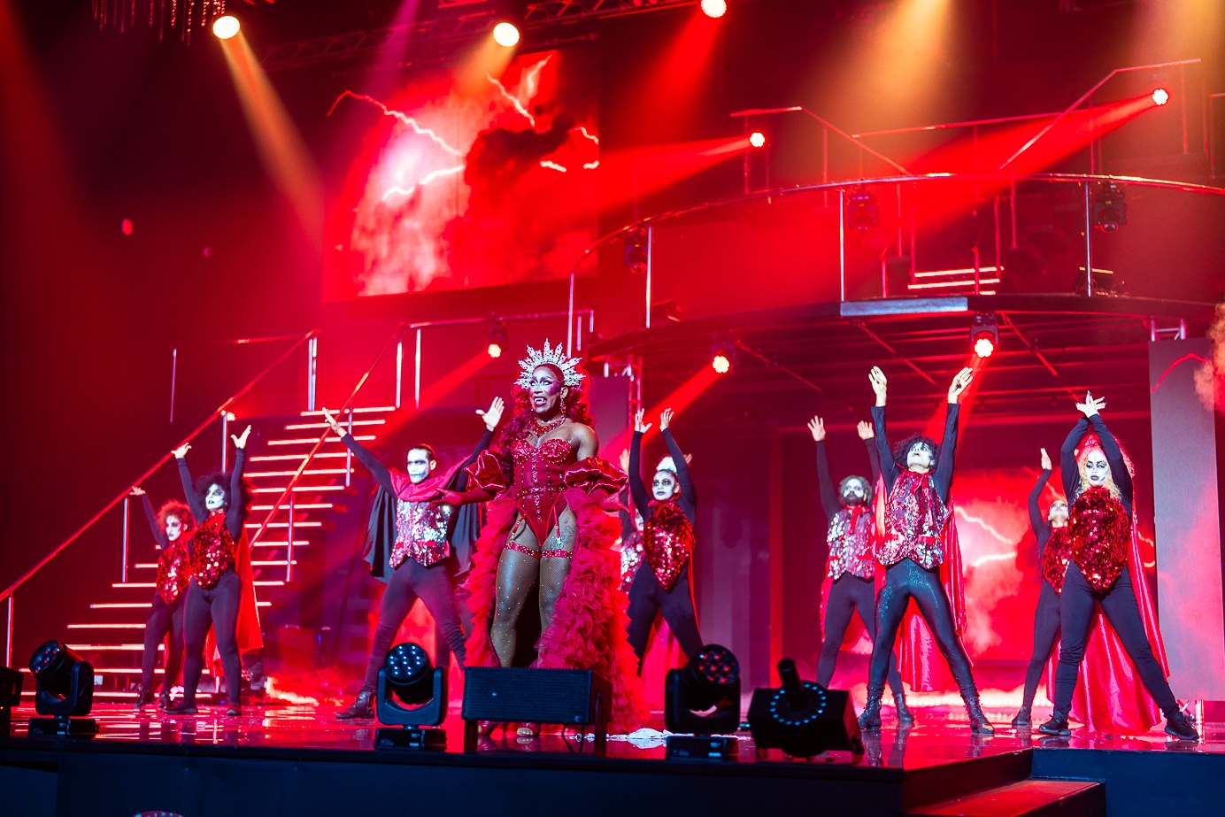 Luna de Sangre rinde homenaje a Lady Gaga en Punta Cana