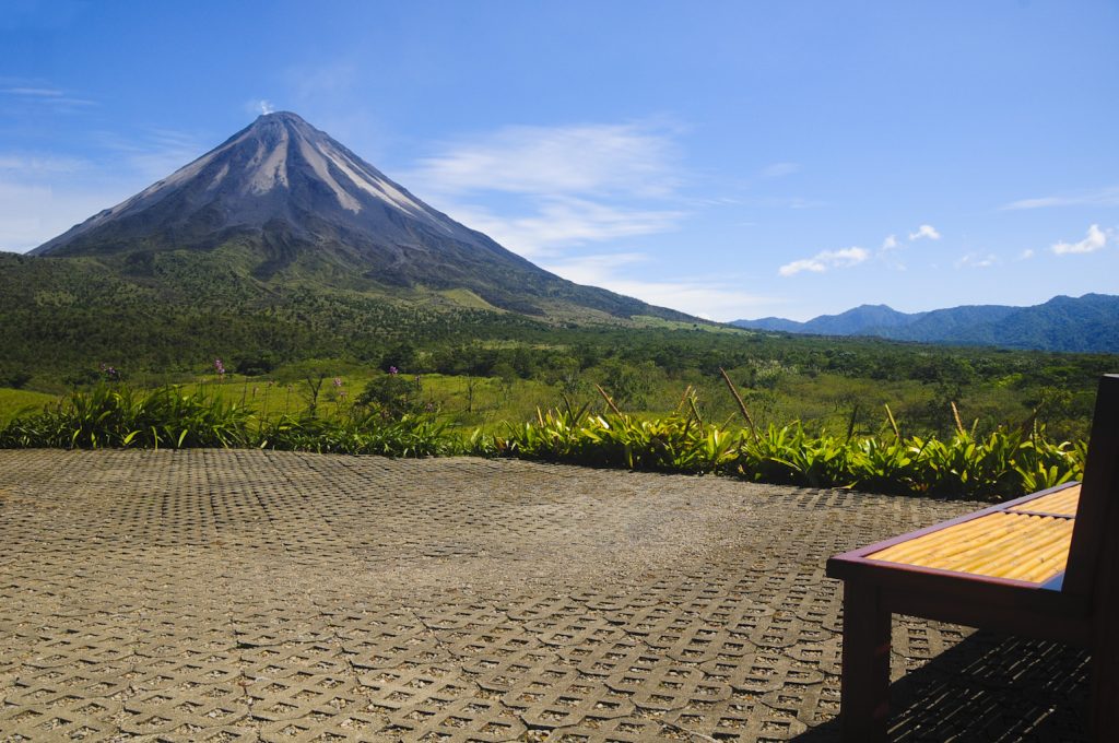 Volcán Arenal.